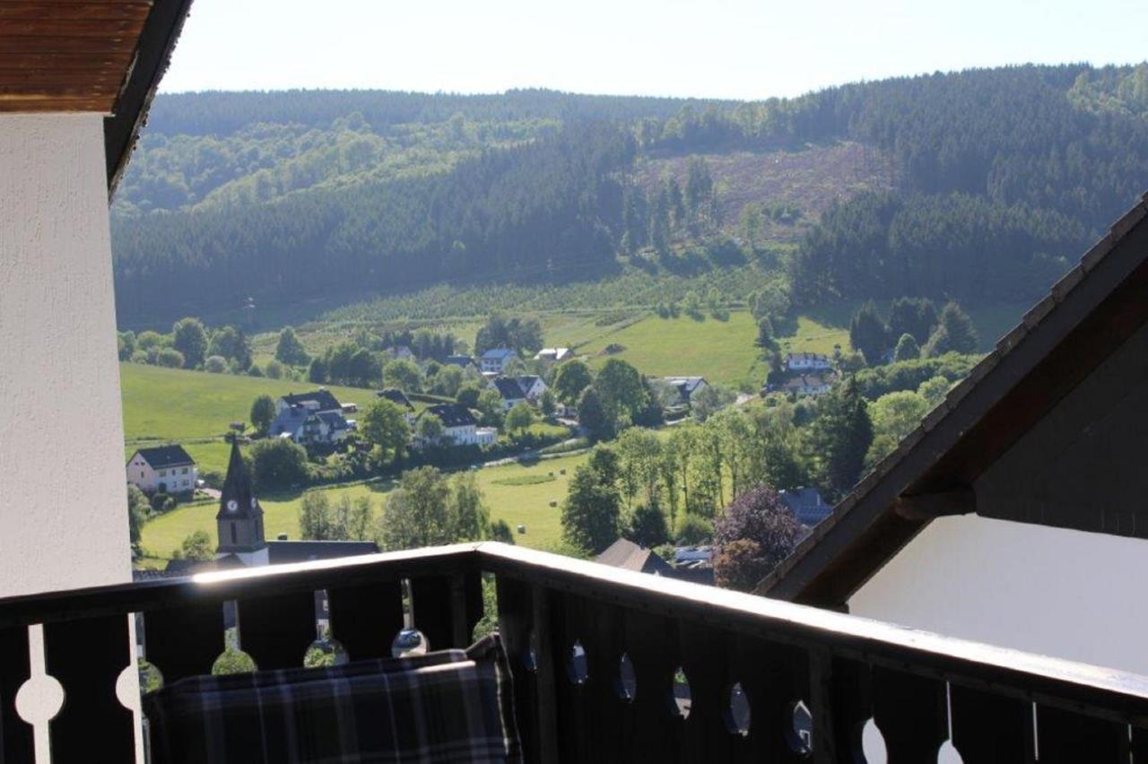 Ferienwohnung Frieda Mit Ueberdachtem Balkon Winterberg Exteriör bild